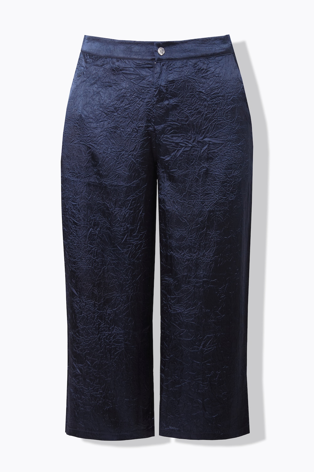 Stora storlekar Culottebyxa Mary, Dam, blå, storlek: 50, Polyester, Ulla Popken
