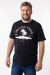 T-Shirts, 2er-Pack, Halbarm, Print, Rundhals, bis 8 XL