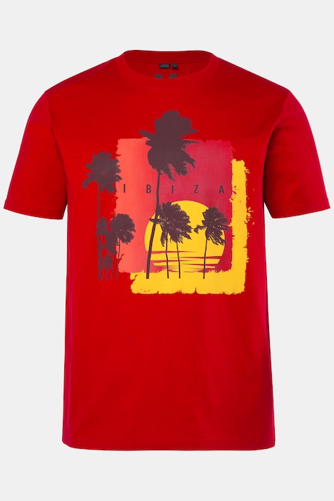 T-Shirts, 2er-Pack, Halbarm, Print, Rundhals, bis 8 XL