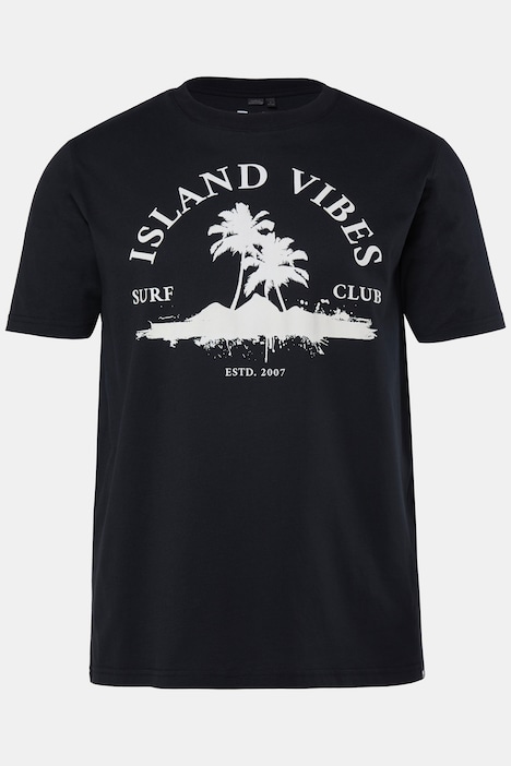 T-Shirts, 2er-Pack, Halbarm, Print, Rundhals, bis 8 XL