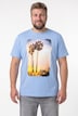 T-Shirts, 2er-Pack, Halbarm, Print, Rundhals, bis 8 XL