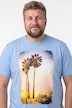 T-Shirts, 2er-Pack, Halbarm, Print, Rundhals, bis 8 XL