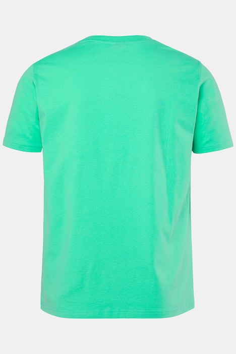 Lot de 2 t-shirts à manches courtes, col rond et imprimé - jusqu'au 8 XL
