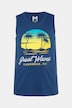 Tanktops, 2er-Pack, Print, Rundhals, bis 8 XL