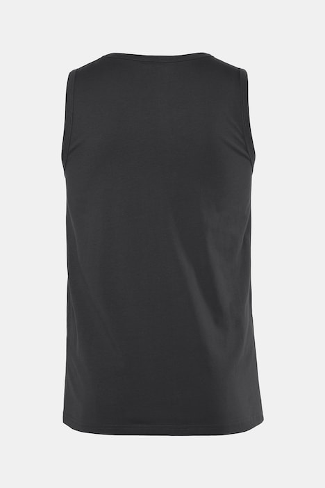 Tanktops, 2er-Pack, Print, Rundhals, bis 8 XL