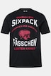 T-Shirt, Halbarm, Print, Rundhals, bis 8 XL