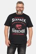 T-Shirt, Halbarm, Print, Rundhals, bis 8 XL