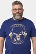T-Shirt, Halbarm, Print, Rundhals, bis 8 XL