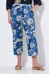 Eco Cotton Swirling Floral Print Culottes