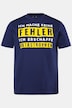T-shirt con stampa, scollo a girocollo e mezze maniche, fino alla tg. 8XL
