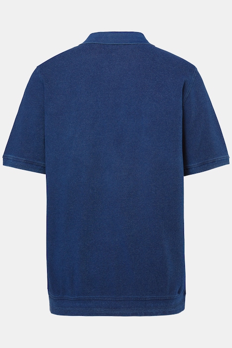 Poloshirt, korte mouwen, Buik-Fit, piqué, XXL tot 8XL