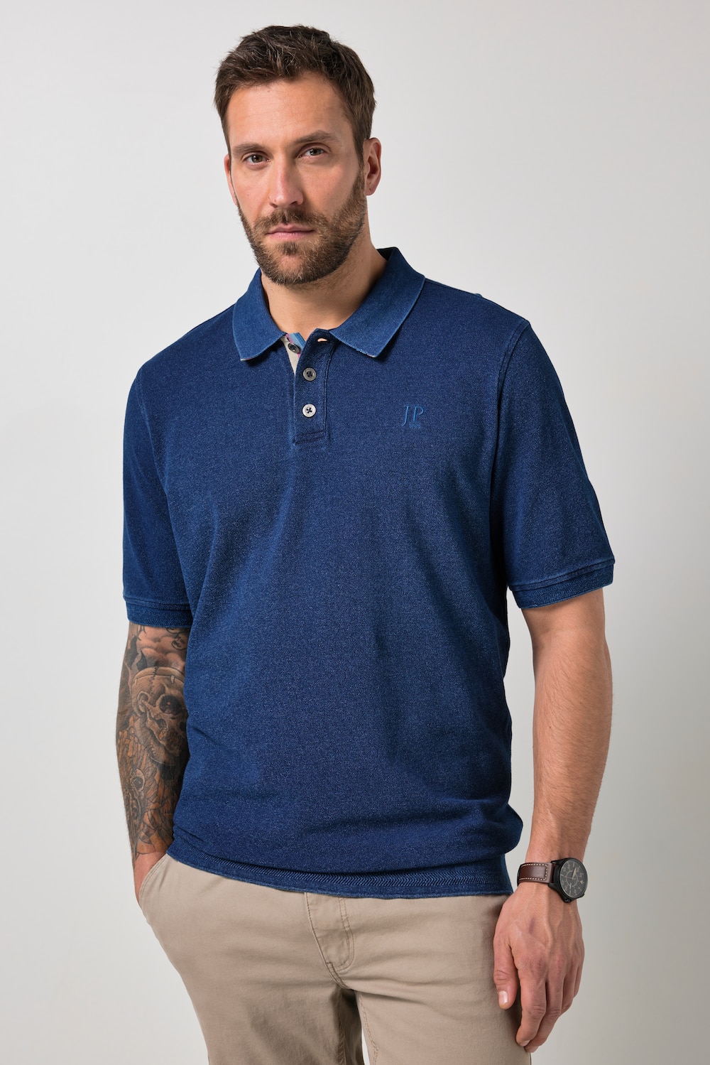 Poloshirt, Halbarm, Bauchfit, Piqué, XXL bis 8 XL