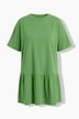 Flounce Panel Short Sleeve Jersey Dress