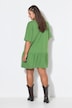 Flounce Panel Short Sleeve Jersey Dress