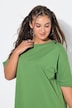 Flounce Panel Short Sleeve Jersey Dress