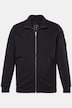 Sweatjacke, Sweat, Stehkragen, Zipper, bis 8 XL