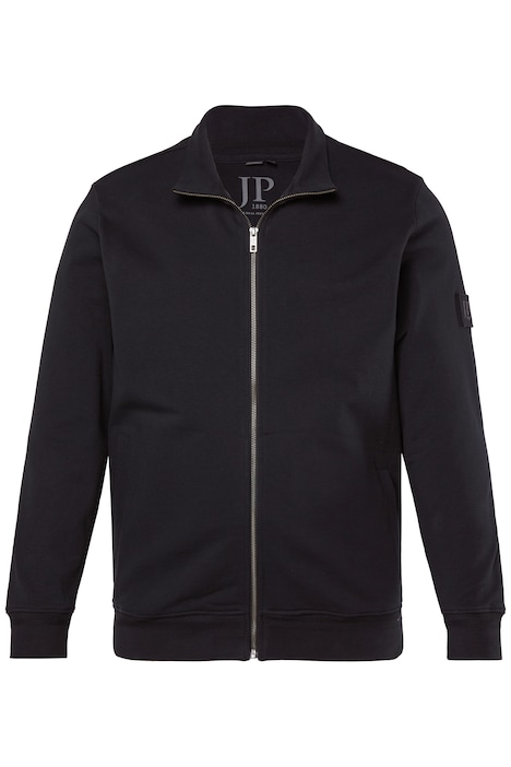 Mikina, teplákovina, stojáček, zip, do velikosti 8XL
