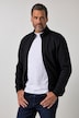 Sweatjacke, Sweat, Stehkragen, Zipper, bis 8 XL