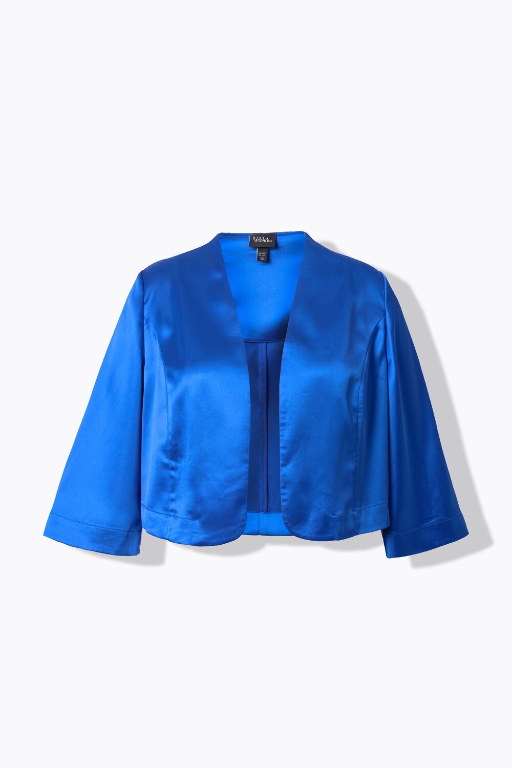 Stora storlekar Bolero, Dam, blå, storlek: 42/44, Polyester, Ulla Popken