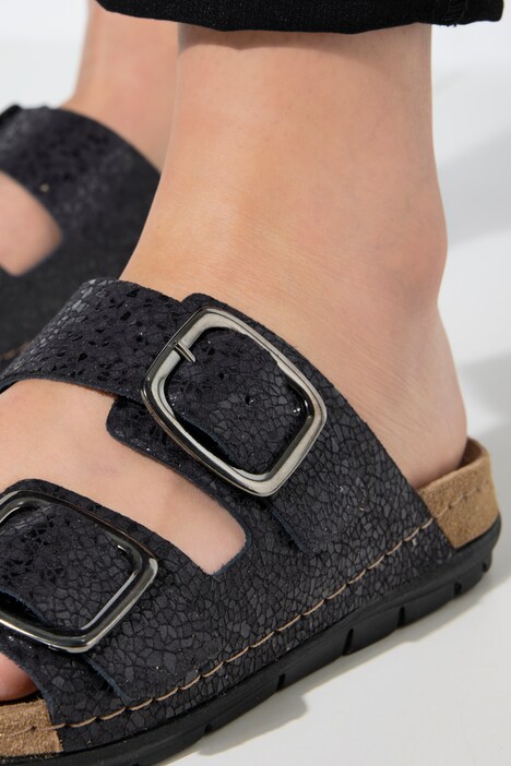 Rohde leren muiltjes, memory-diep voetbed, comfortabele wijdte