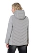 HYPRAR Hybrid-Jacke, Materialmix, Stehkragen, Kapuze