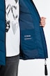HYPRAR Hybrid-Jacke, Materialmix, Stehkragen, Kapuze