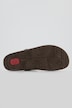 Rohde leren slippers, memory-diep voetbed, comfortabele wijdte
