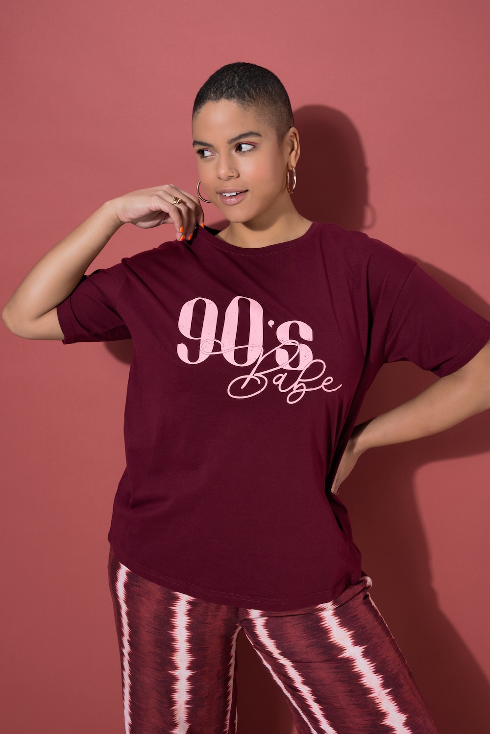 T-Shirt, oversized, 90s Babe