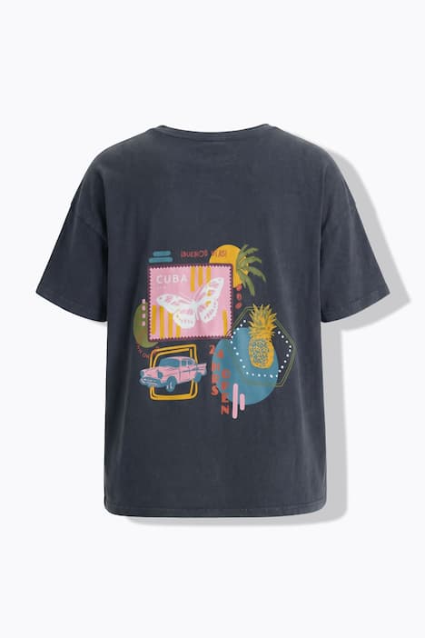 T-Shirt, oversized, Vintage Look, Prints