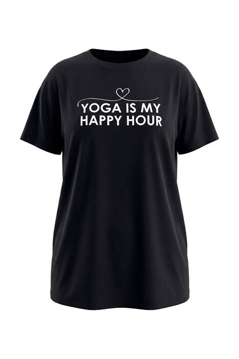 Yoga Is My Happy Hour Tee
