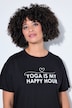 T-shirt, oversized, yoga-tekst