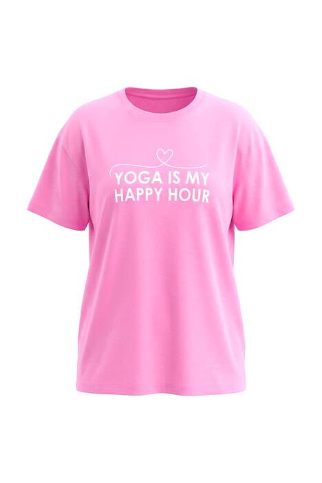 Yoga Is My Happy Hour Tee