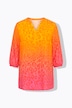 Bluse, bequeme Passform, Leo mit Farbverlauf