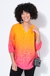 Bluse, bequeme Passform, Leo mit Farbverlauf