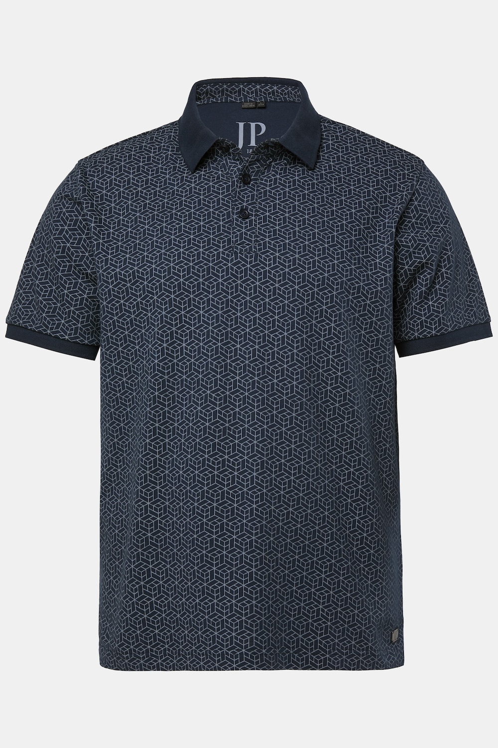 Polo FLEXNAMIC®, manches courtes, piqué imprimé all-over - jusqu'au 8 XL