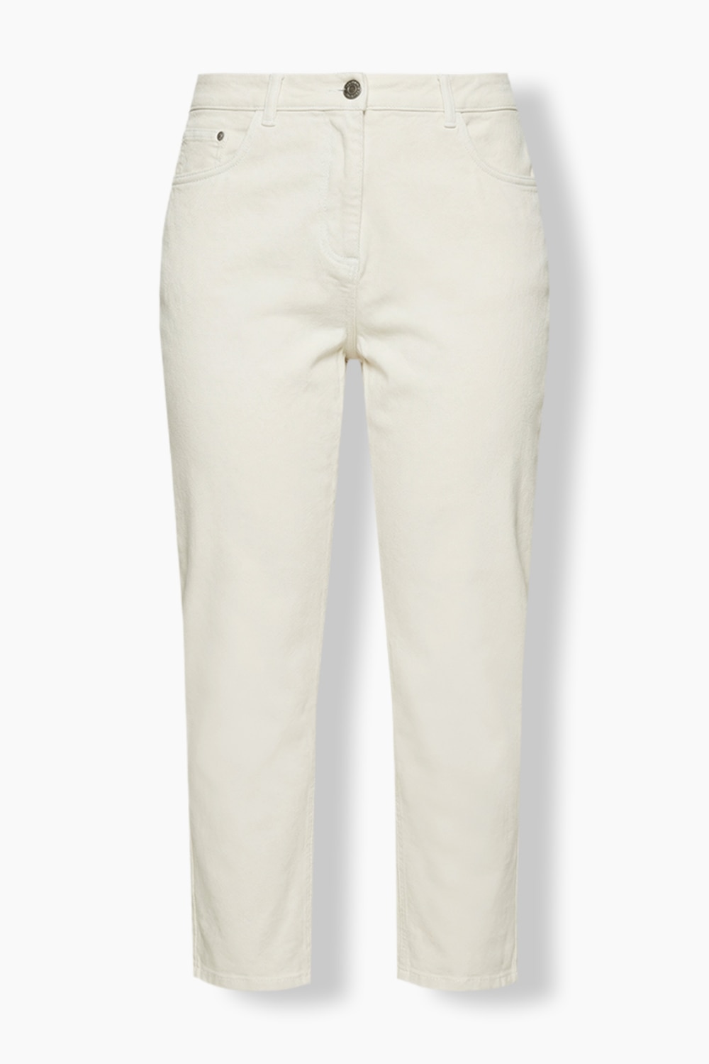 Stora storlekar Mom-jeans, Dam, gul, storlek: 56, Bomull, Ulla Popken