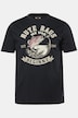 T-shirt, korte mouw, print, ronde hals, tot 8XL