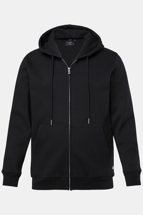 Hoodiejacke, CoolTouch Sweat, Kapuze, Zipper, bis 8 XL