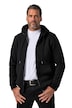 Mikina s kapucí, teplákovina CoolTouch, kapuce, zip, do velikosti 8XL