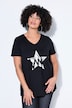 Lace-Up Star Graphic Tee