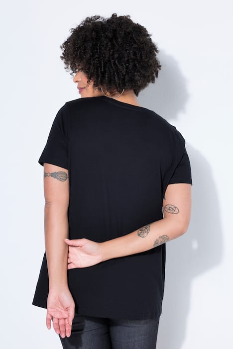 Lace-Up Star Graphic Tee