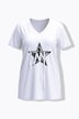 Lace-Up Star Graphic Tee