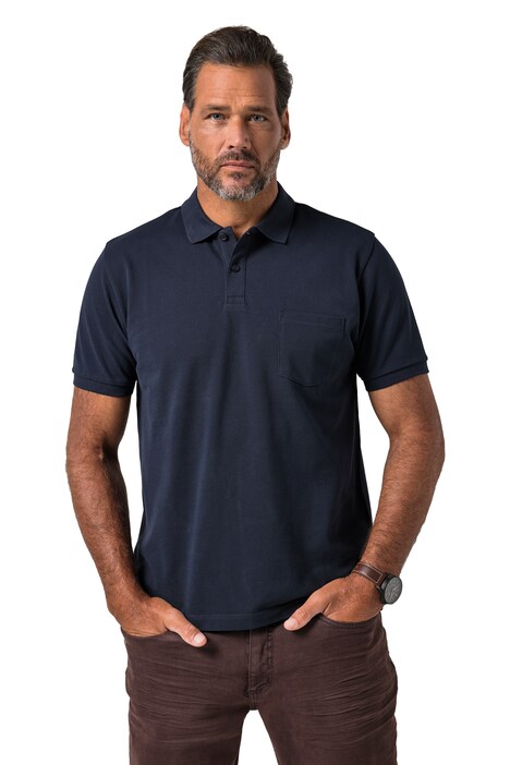 polotričko, krátké rukávy, piqué, do velikosti 8XL