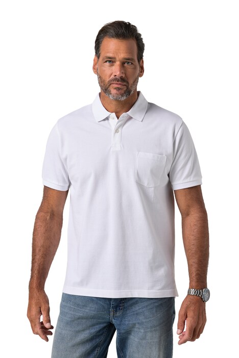 polotričko, krátké rukávy, piqué, do velikosti 8XL