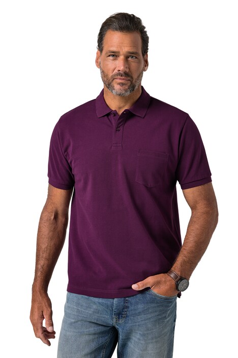 polotričko, krátké rukávy, piqué, do velikosti 8XL