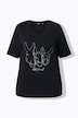 T-shirt, diermotief, classic, V-hals, korte mouwen
