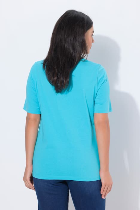 T-shirt, diermotief, classic, V-hals, korte mouwen