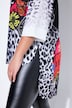 Bluse, oversized, Leo, Drucke, Fledermausärmel