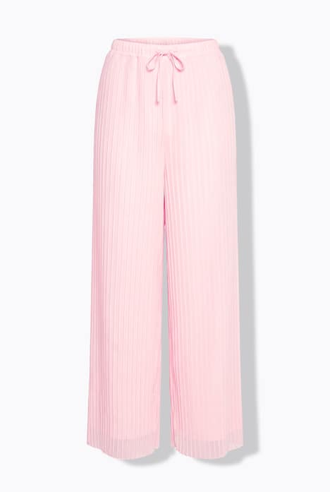 Bukser, plissé, vide ben, jerseyfor