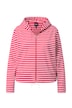 Mikina, proužky, tunel v lemu, kapuce